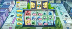 Monopoly Cash is King slot review gameplay image – 250 spin test