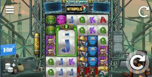 Nitropolis 4 slot review gameplay image – 250 spin test