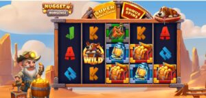 Nugget N' Nonsense slot review gameplay image – 250 spin test