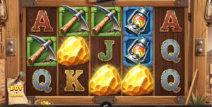 Nugget Ridge slot review gameplay image – 250 spin test