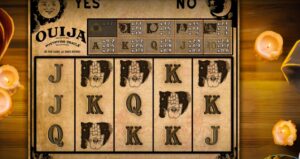 Ouija slot review gameplay image – 250 spin test
