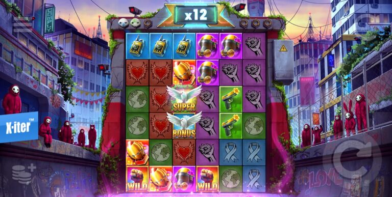 Propaganda 2 slot review gameplay image – 250 spin test