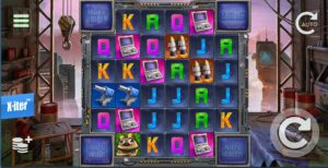 Pug Thugs of Nitropolis slot review gameplay image – 250 spin test
