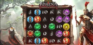 Spear of Athena slot review gameplay image – 250 spin test