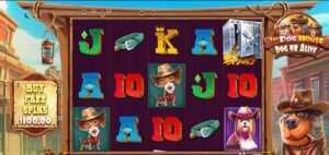 The Dog House Dog or Alive slot review gameplay image – 250 spin test