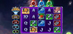 Triple Launch Fortune Wilds slot review gameplay image – 250 spin test