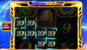Turbo Gold Deluxe Gigablox slot review gameplay image – 250 spin test