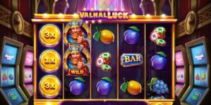 Valhal Luck slot review gameplay image – 250 spin test