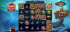 Viking Runecraft 1000 slot review gameplay image – 250 spin test