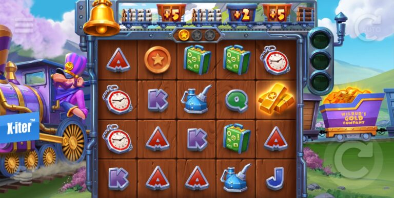 Wondertrain slot review gameplay image – 250 spin test